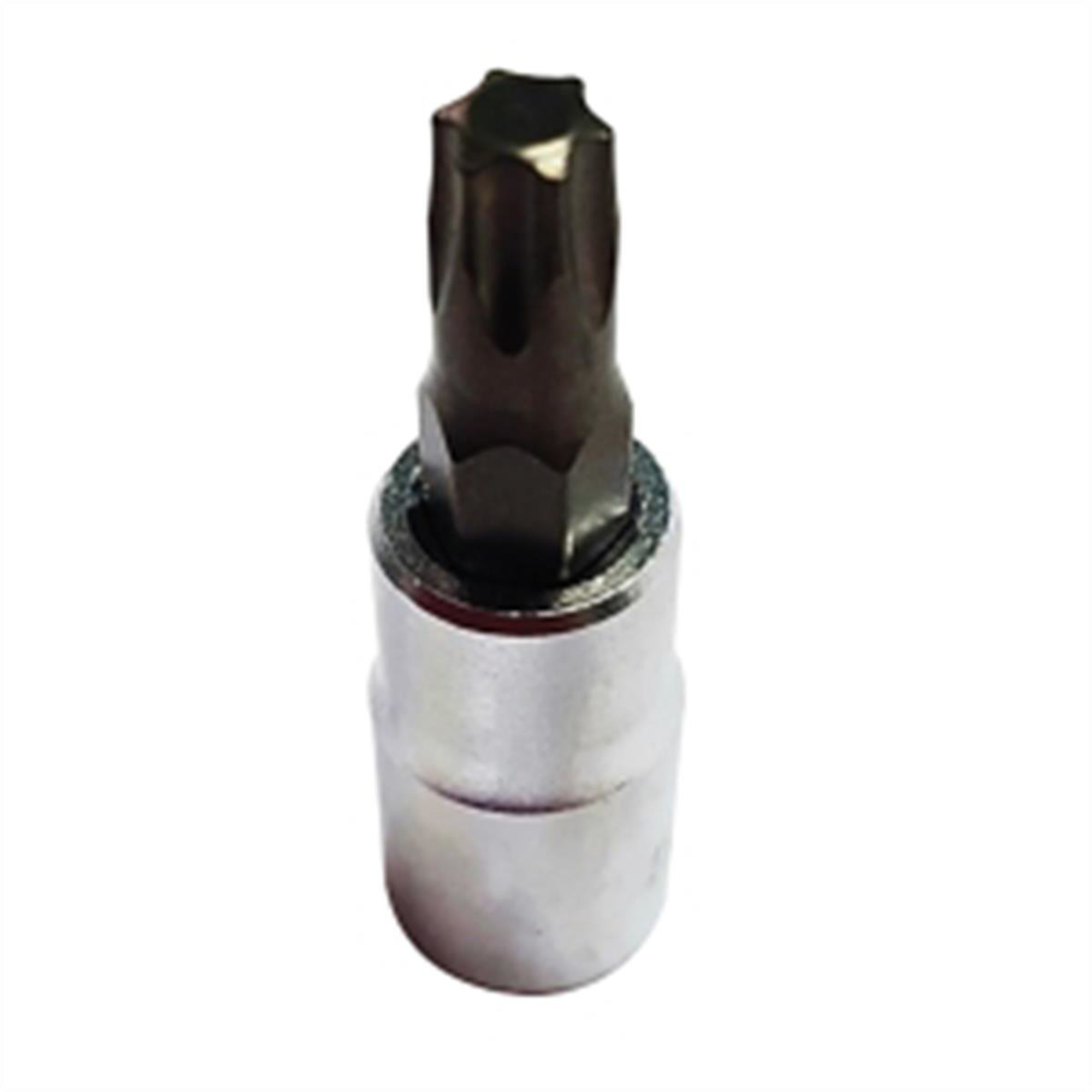 VIM Tools T30 Torx Bit — 1/4in. Square Drive, Satin Chrome, Gun Metal Gray, Model# VIMPFS4T30